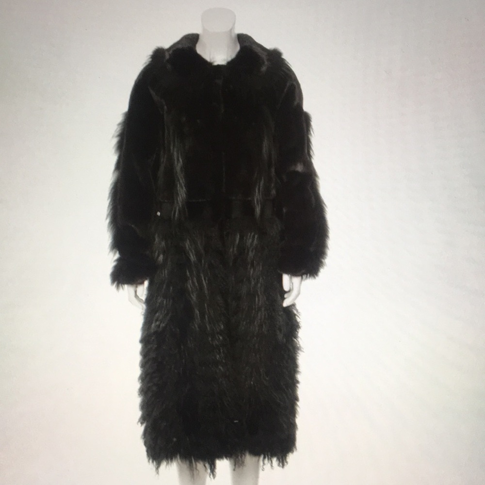 Oscar de la Renta Mink Coat